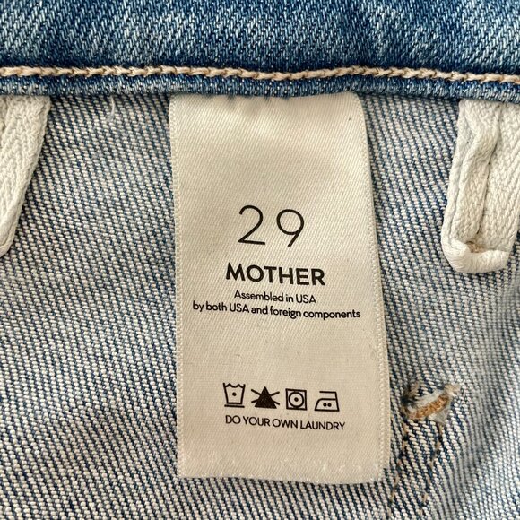 MOTHER The Hustler Roller Patch Pocket Sneak – High-Rise – Size 29 - Picture 7 of 8